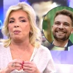 Carmen Borrego en un montaje con su hijo José María Almoguera en GH Dúo