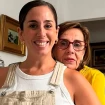 Anabel Pantoja con su madre Merchi.