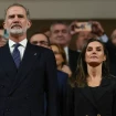 Felipe y Letizia presidiendo el XXIII concierto "In Memorian", en homenaje a las víctimas del terrorismo.