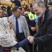 Felipe VI en su visita a Torrent.