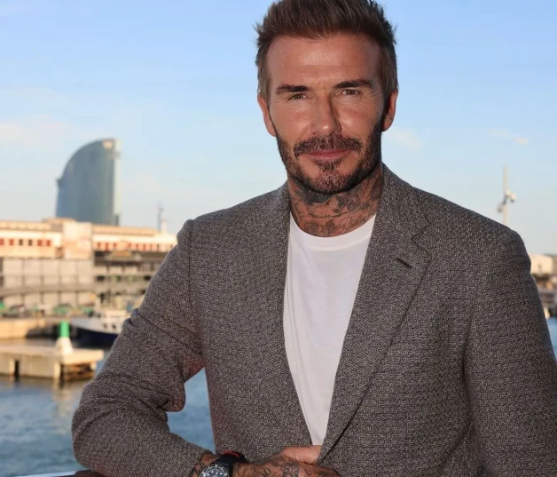 David Beckham en Barcelona