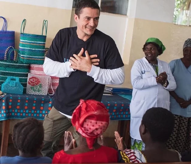 Orlando Bloom viaje Congo  8+