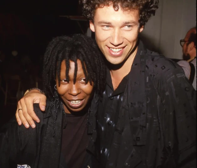 Whoopi con David Claessen