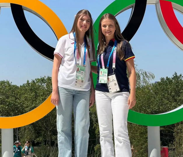 Leonor y Sofia en JJOO 1