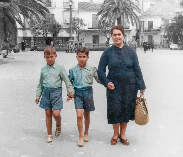 Paco y Pepe de Lucía cantaban juntos de pequeños.