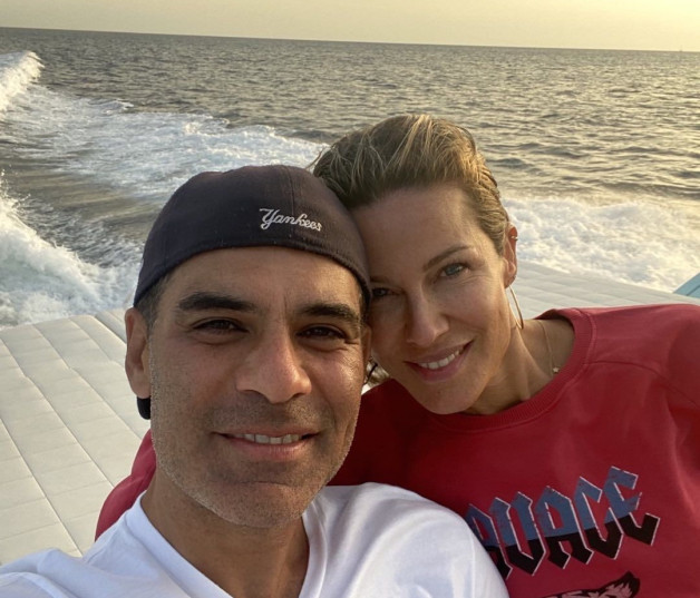 Rafa Márquez y su actual esposa Jaydy Michel.