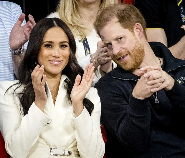 Meghan Markle y el príncipe Harry.