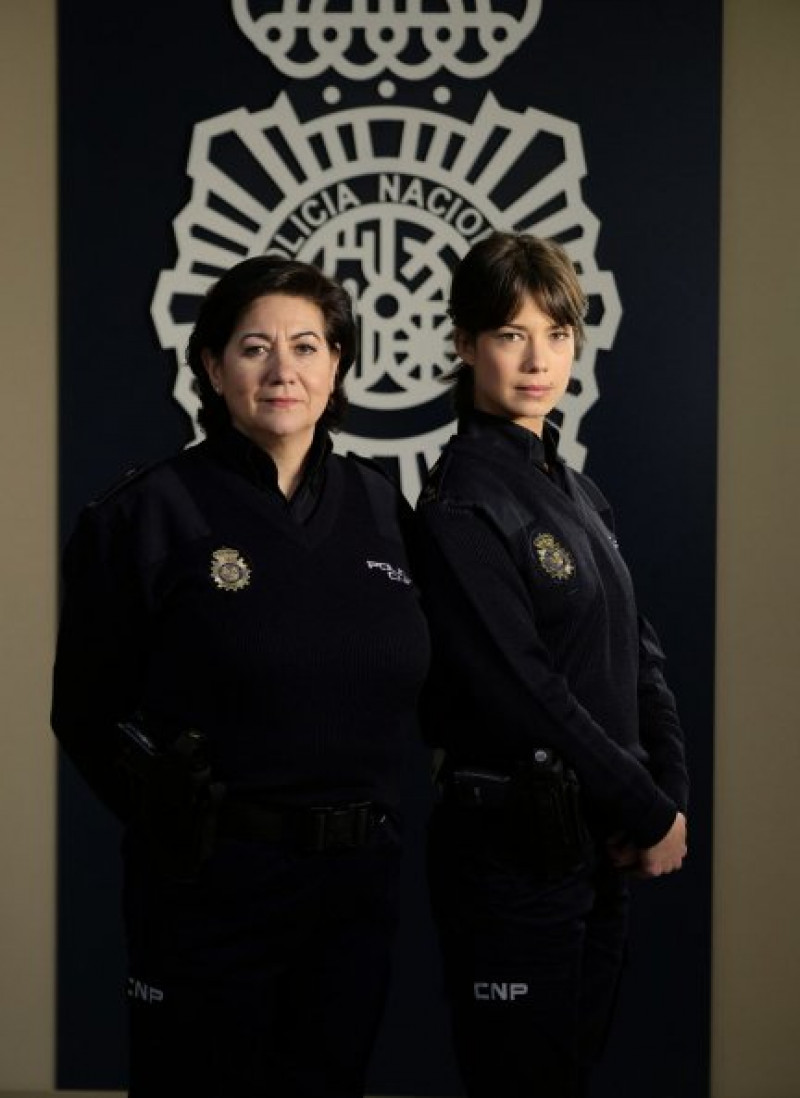 Luisa y Andrea del Río interpretan a sendas policías en «Servir y proteger». 