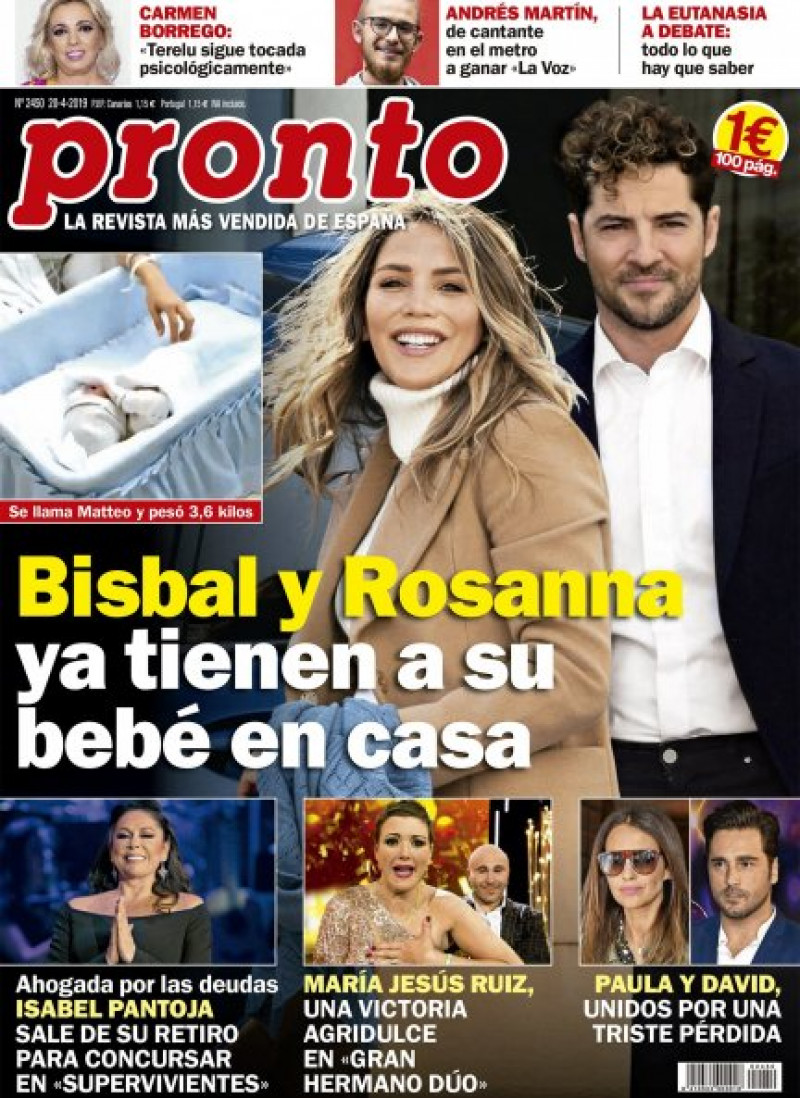 La portada de Pronto esta semana