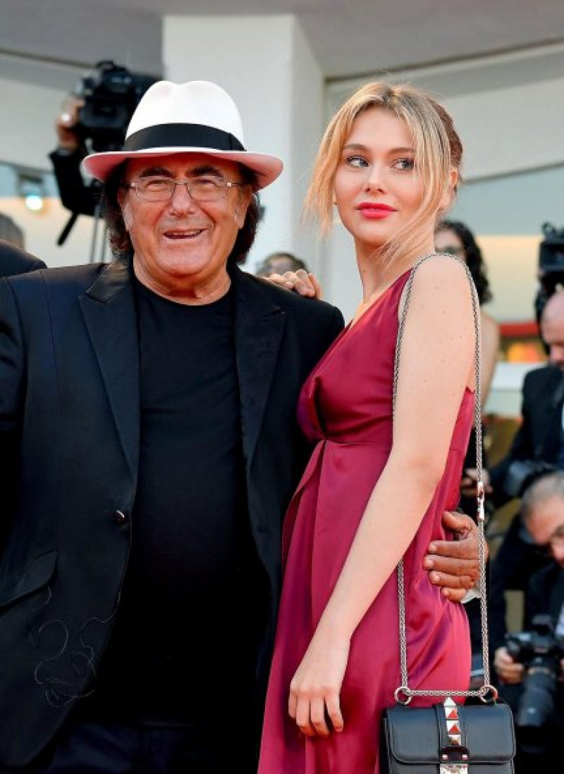 Jasmine, con su padre, Al Bano.