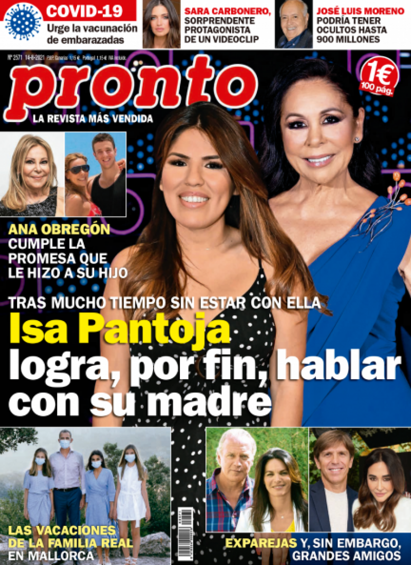 Portada de la revista Pronto número 2571.