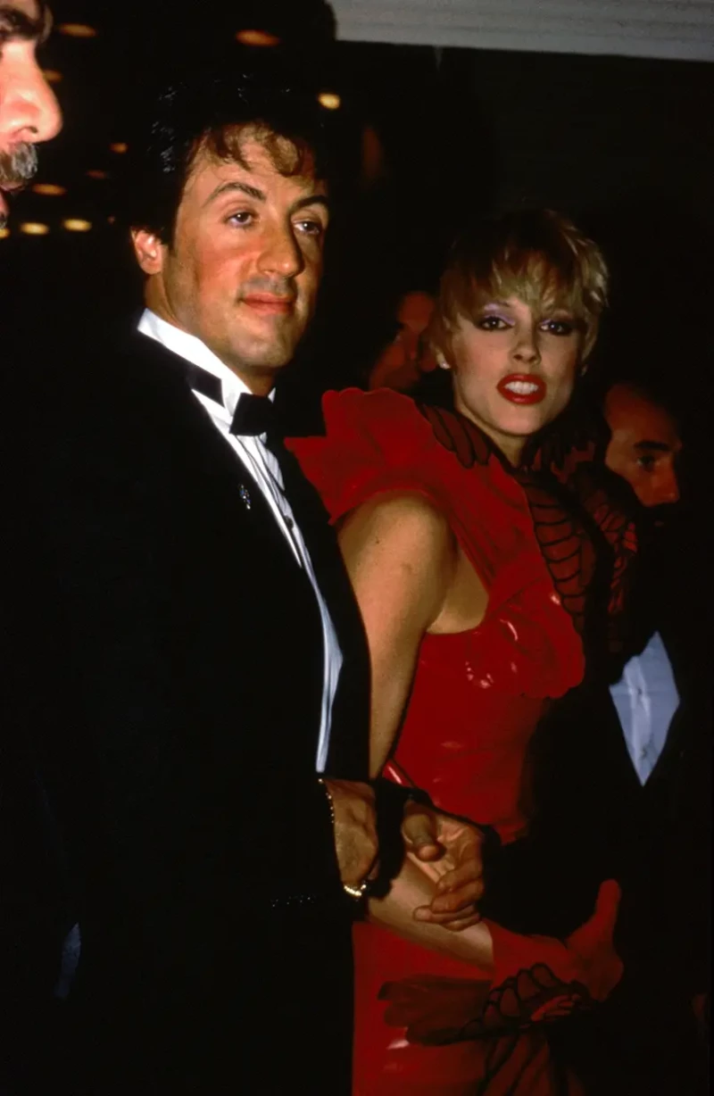 Sylvester Stallone y Brigitte Nielsen