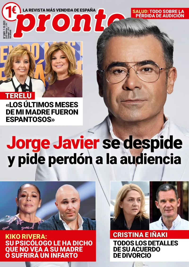 Portada de la revista Pronto número 2683