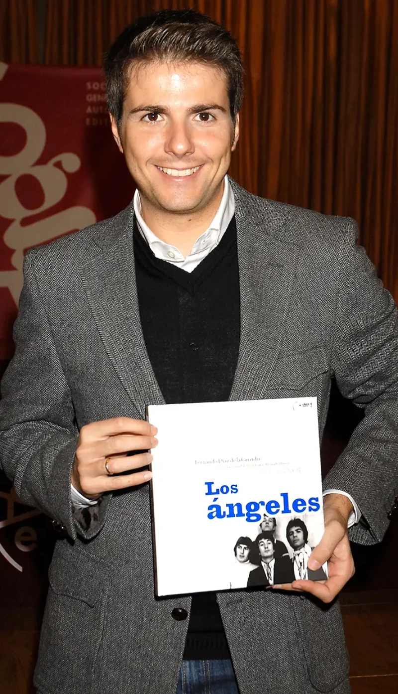 Fernando Díaz publicó un libro sobre el grupo 'Los Ángeles'.