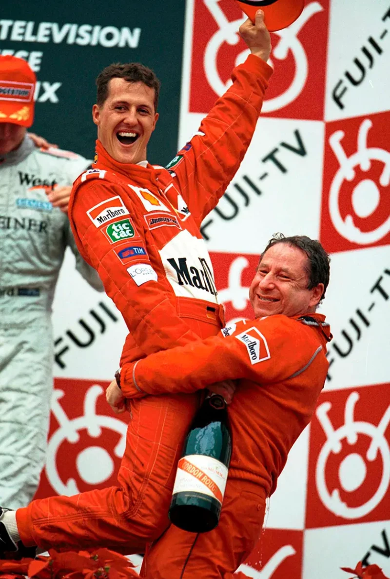 Schumacher ganador.