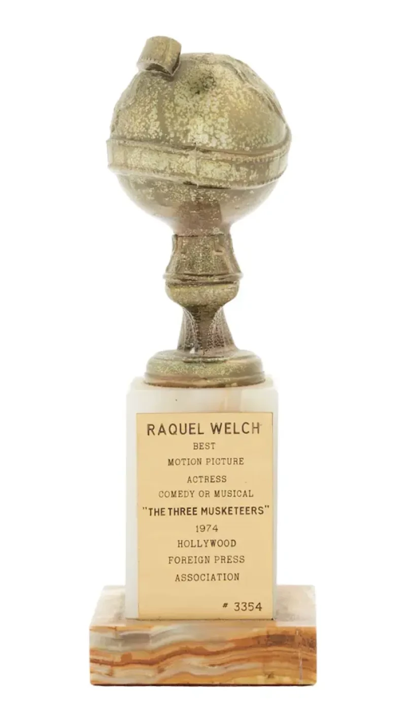 Globo de Oro de Raquel Welch.
