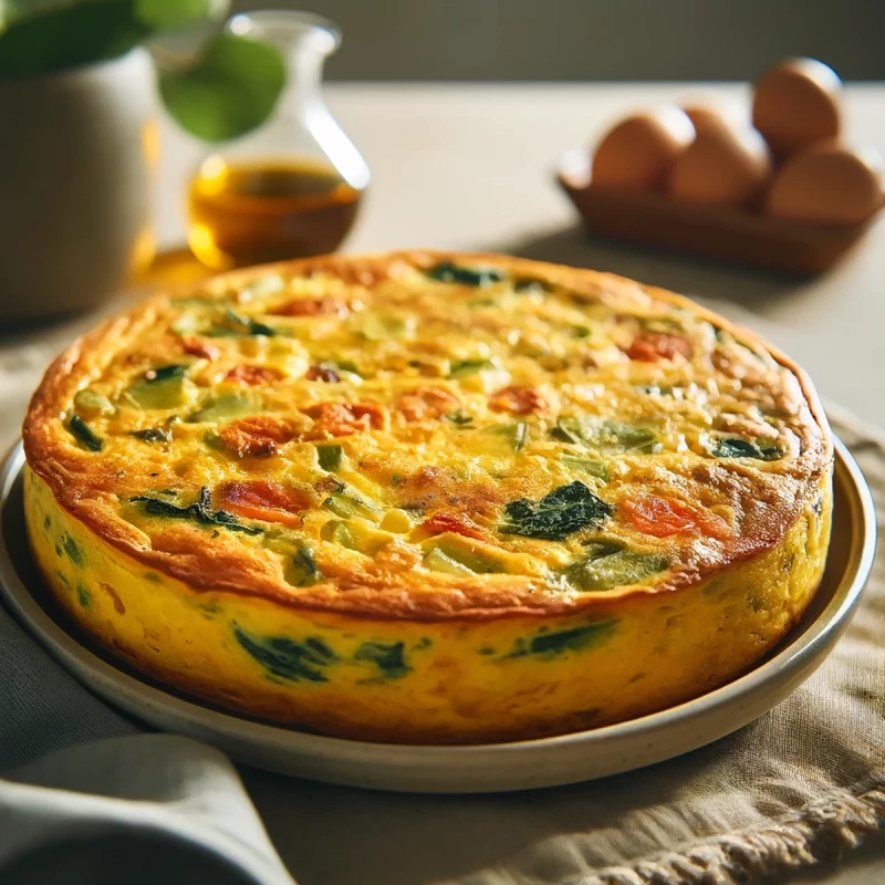 Fritatta de verduras al horno