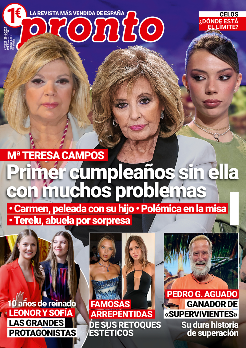 Portada de la revista Pronto 2721