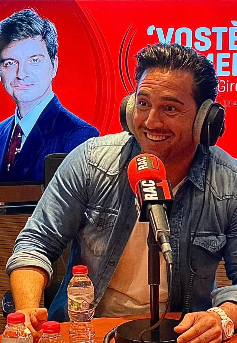 Bustamante en el programa de RAC1 'Vostè primer'.