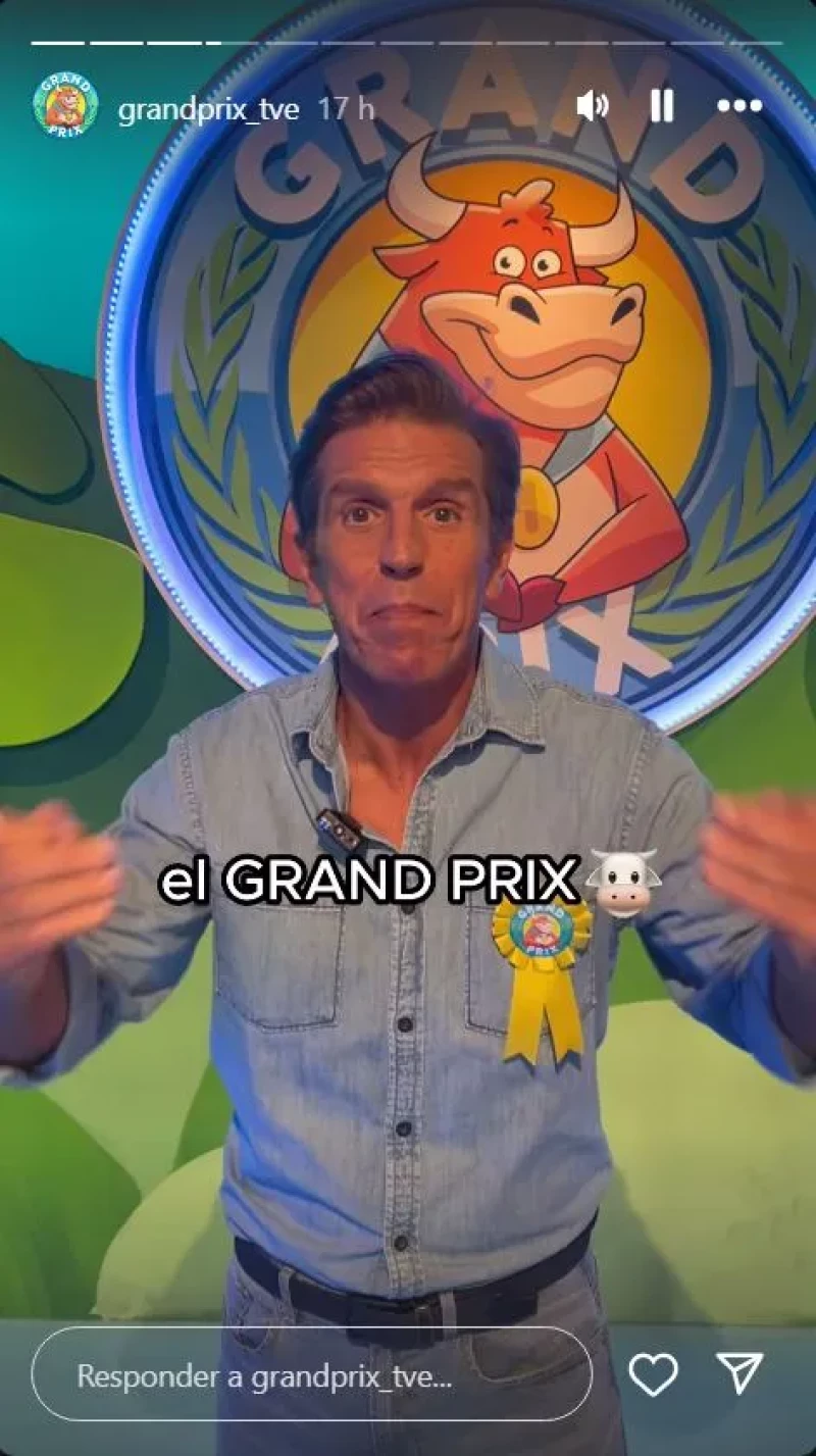 Manuel Díaz en el 'Grand Prix'.