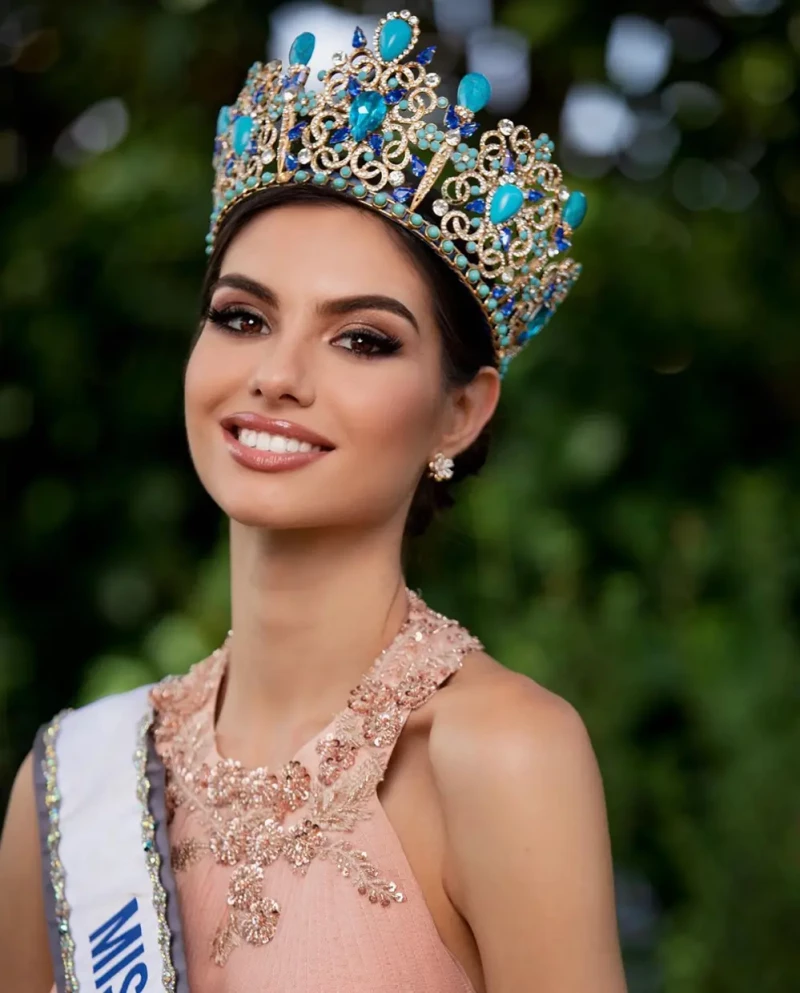 Paula Perez fue finalista en el certamen de Miss Mundo