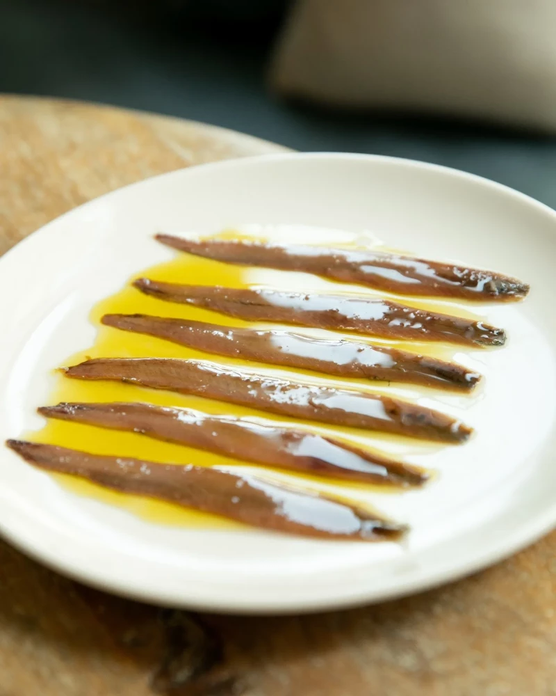 Platos de la marisquería La Lonja de Mar.