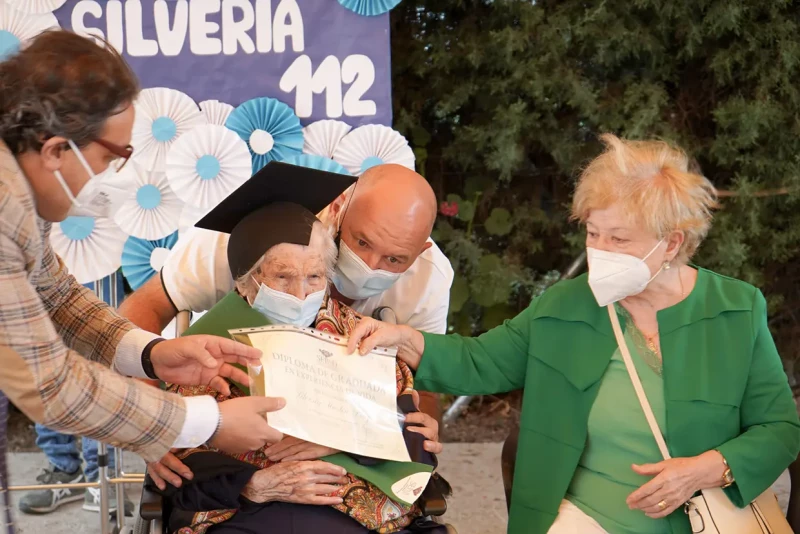 La extremeña Silveria Martín se convierte en la mujer más longeva de España a sus 114 años