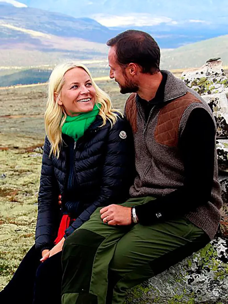 Enamorados. Mette-Marit y Haakon son, quizás, los royals que menos esconden su amor.