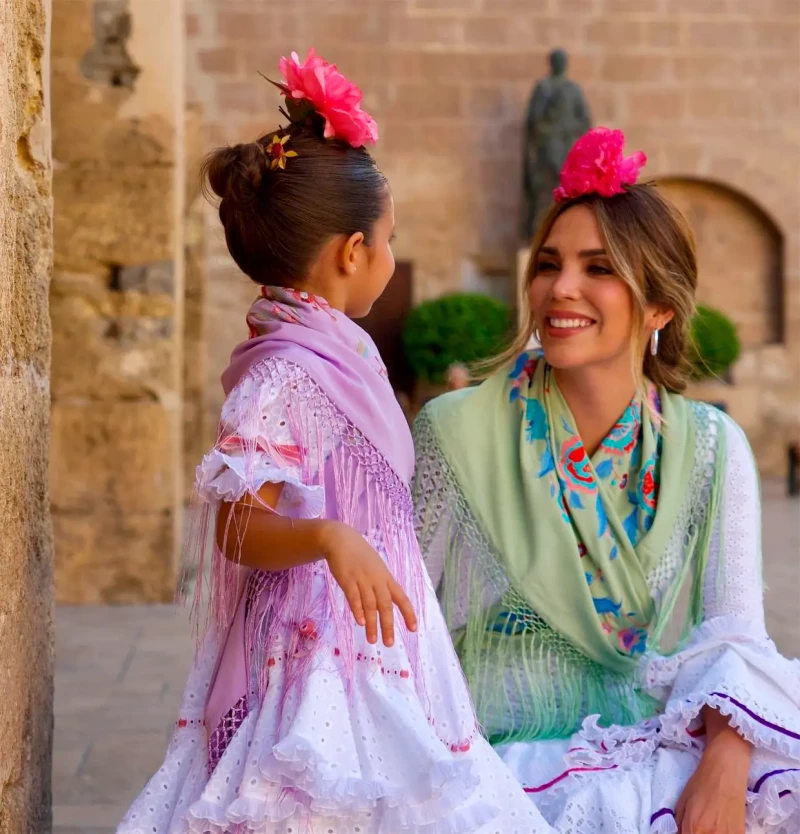 Rosanna Zanetti con su hija