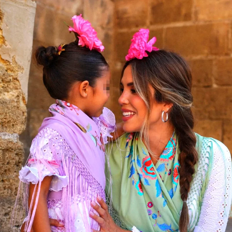 Rosanna Zanetti con su hija