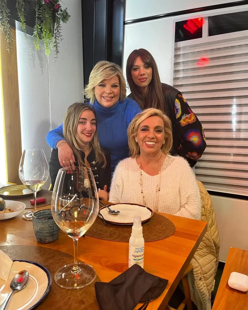 Terelu, Carmen Borrego, Alejandra Rubio y Carmen Almoguera