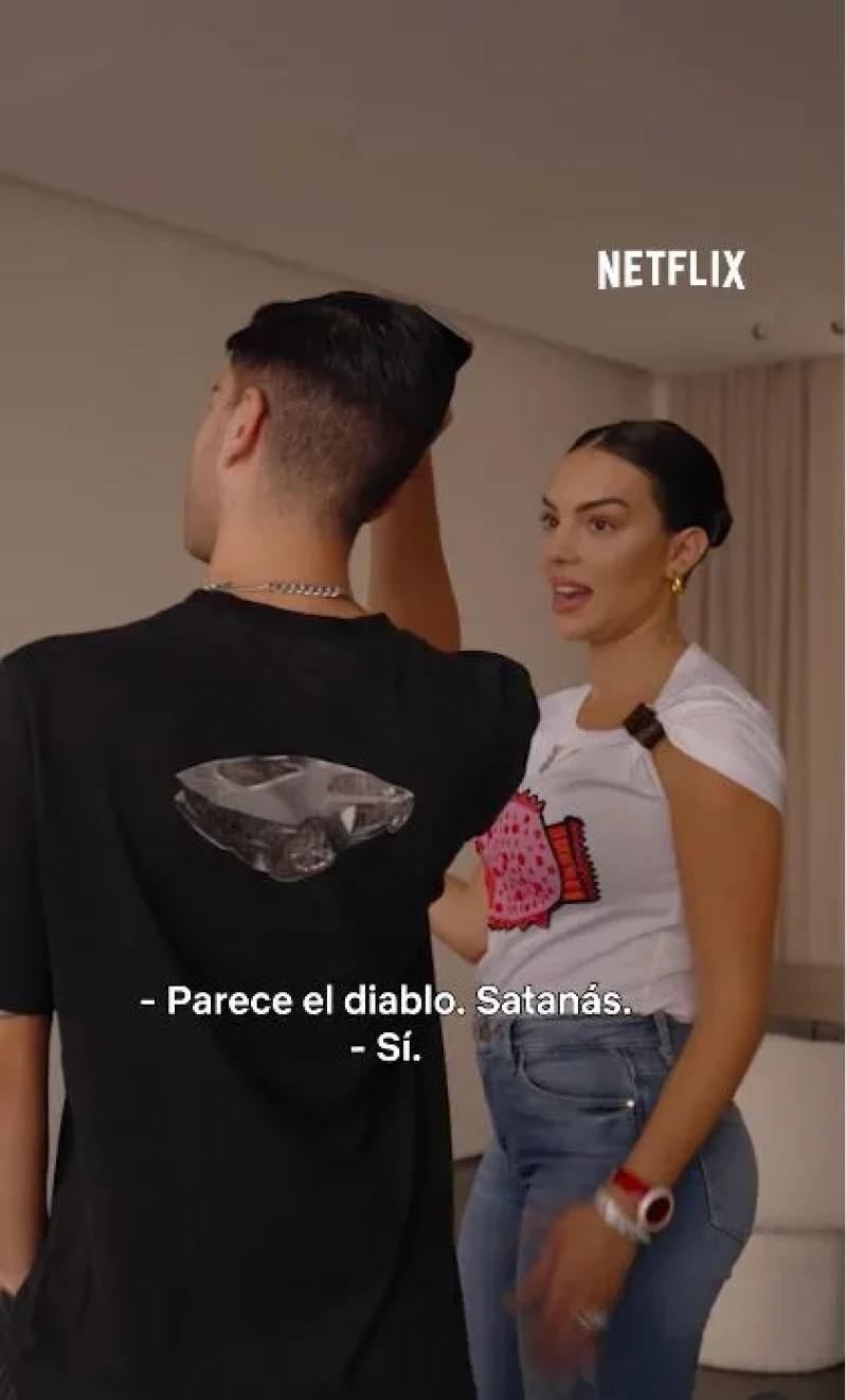 Georgina asegura que tiene al demonio en casa en su reality de Netflix.