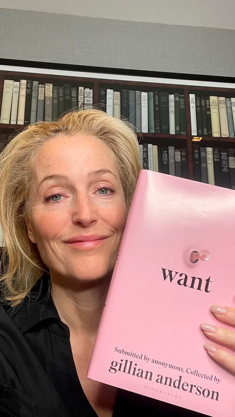 Gillian Anderson libro sobre deseo