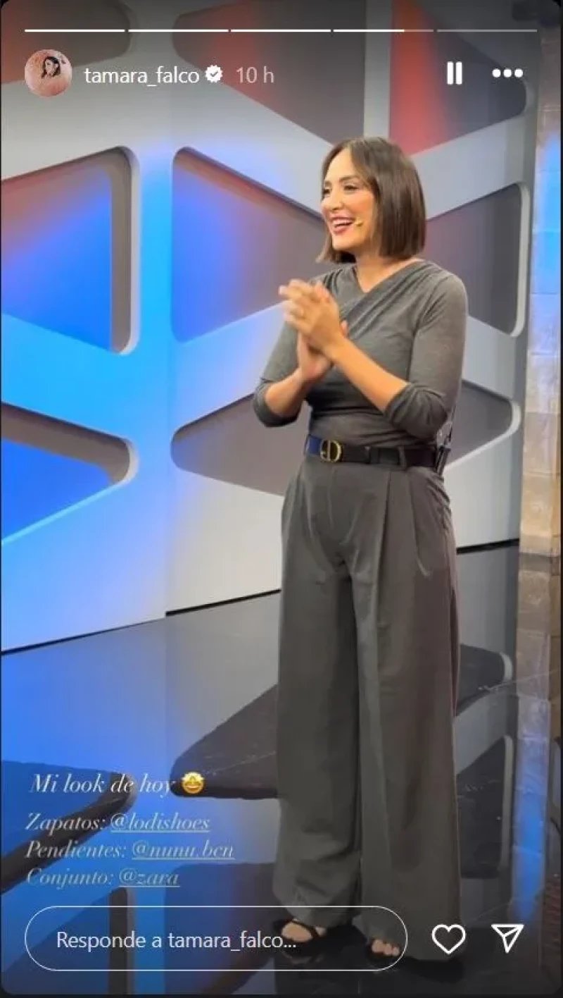 Tamara Falcó anoche en 'El Hormiguero'.