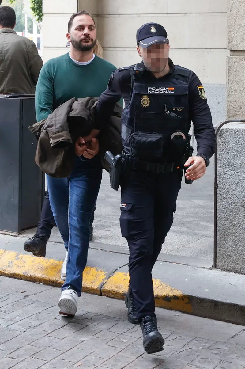 Antonio Tejado detenido.