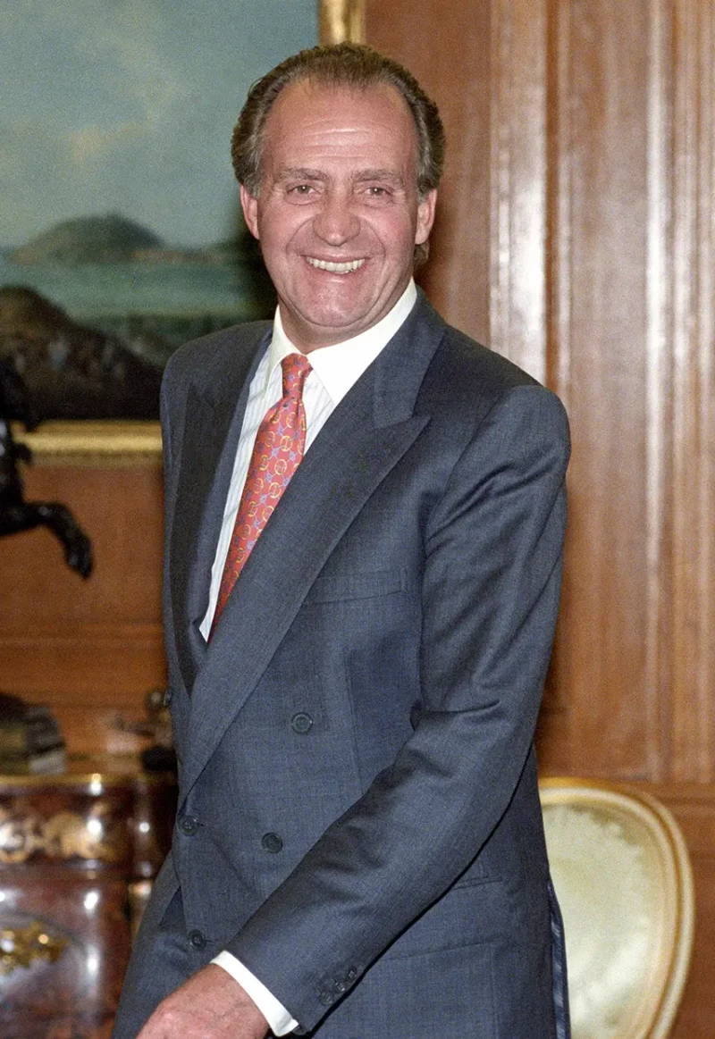 Juan Carlos I en La Zarzuela cuando era joven