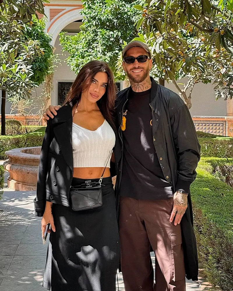 Pilar Rubio afirma estar muy bien con su marido, Sergio Ramos.