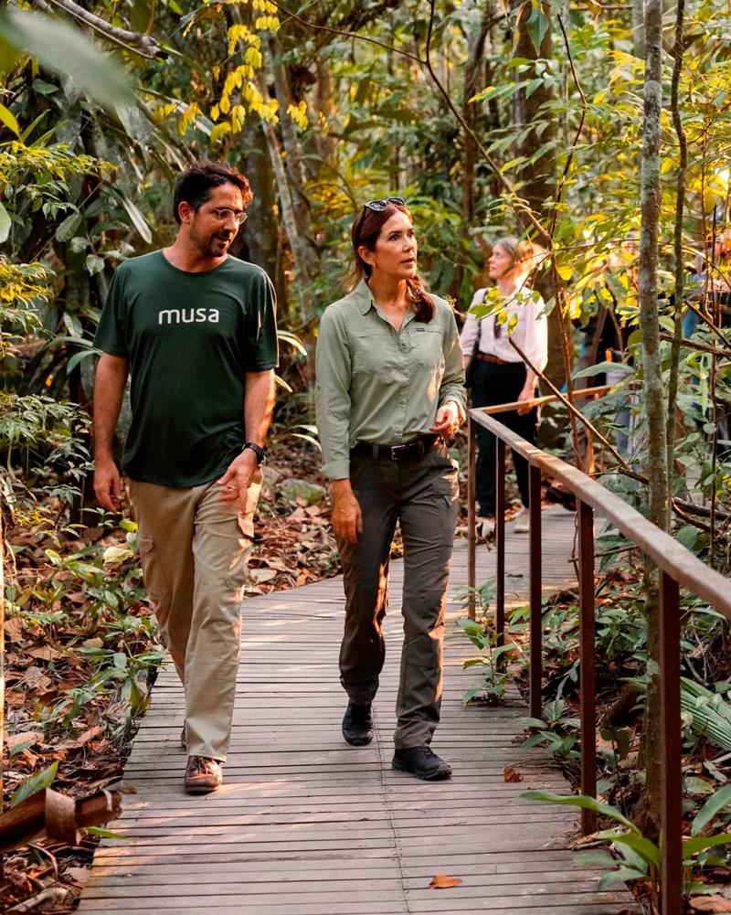 Mary recorrió un buen tramo de la selva amazónica y vio la amenaza del cambio climático.