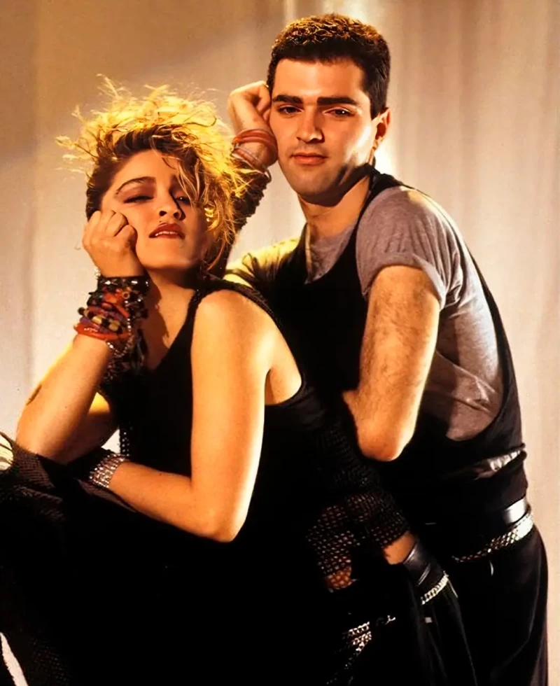 Madonna y su hermano Cristopher trabajando juntos.