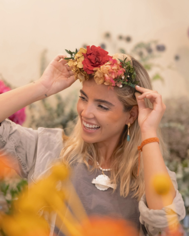 Paty, la nieta de Carmen Flores.