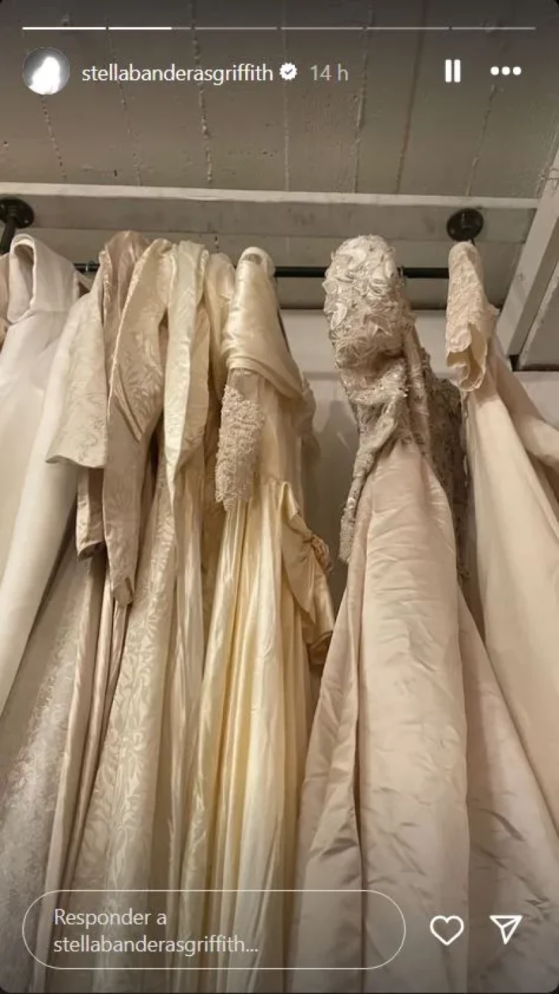 Los posibles vestidos de boda de Stella del Carmen.