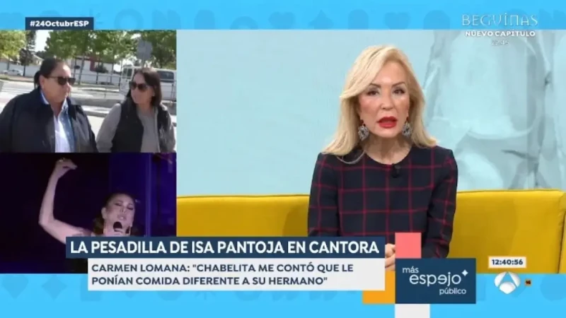 Carmen Lomana habla sobre Isa Pantoja