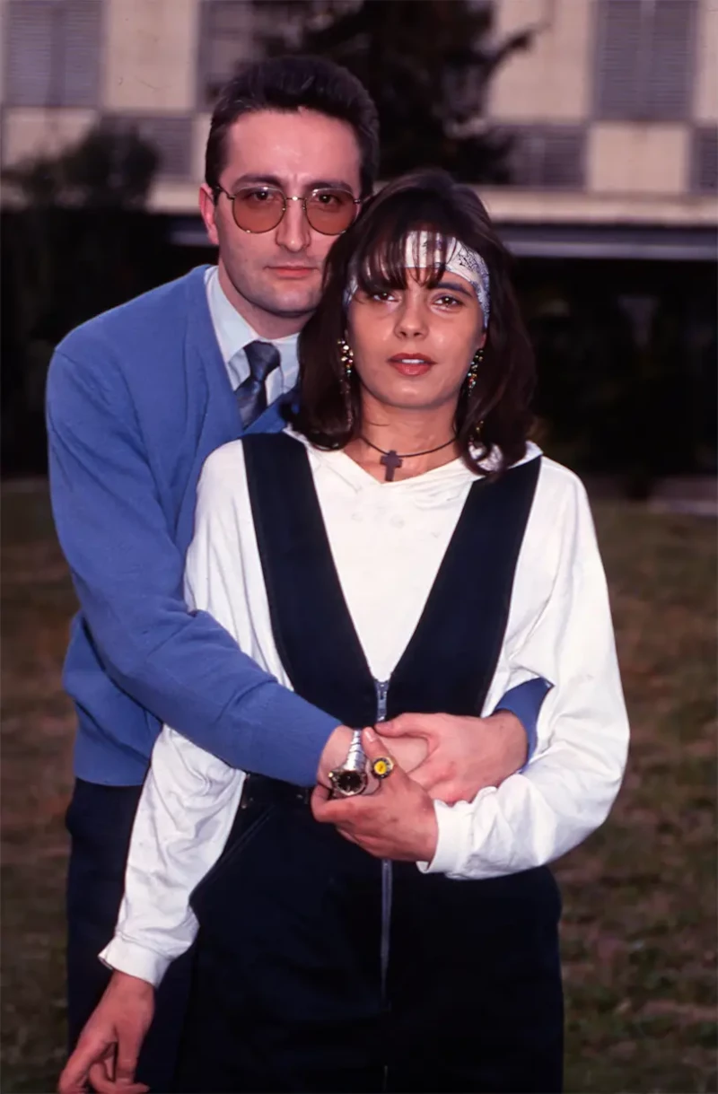 José Ángel y Sonia, fallecida en 1994, en una imagen de archivo.