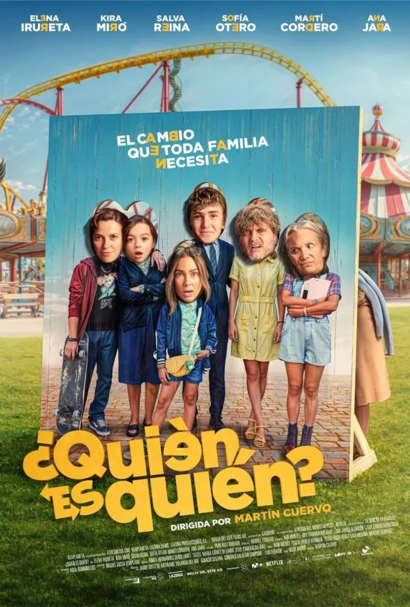 El cartel de la película '¿Quién es quién?'.