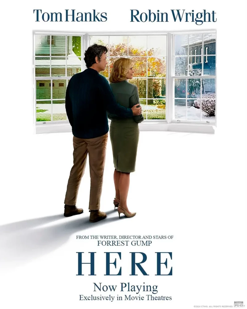 Cartel de la película 'Here'.