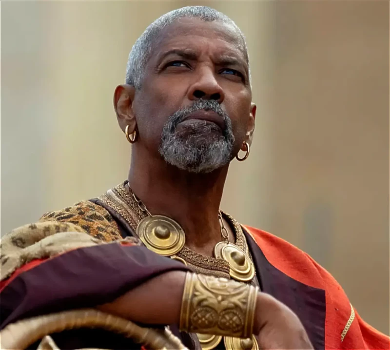 El actor en su papel más reciente en la secuela de 'Gladiator'.