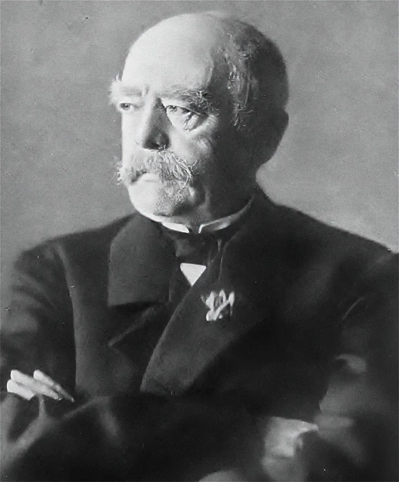 El canciller Otto von Bismarck, su bisabuelo.