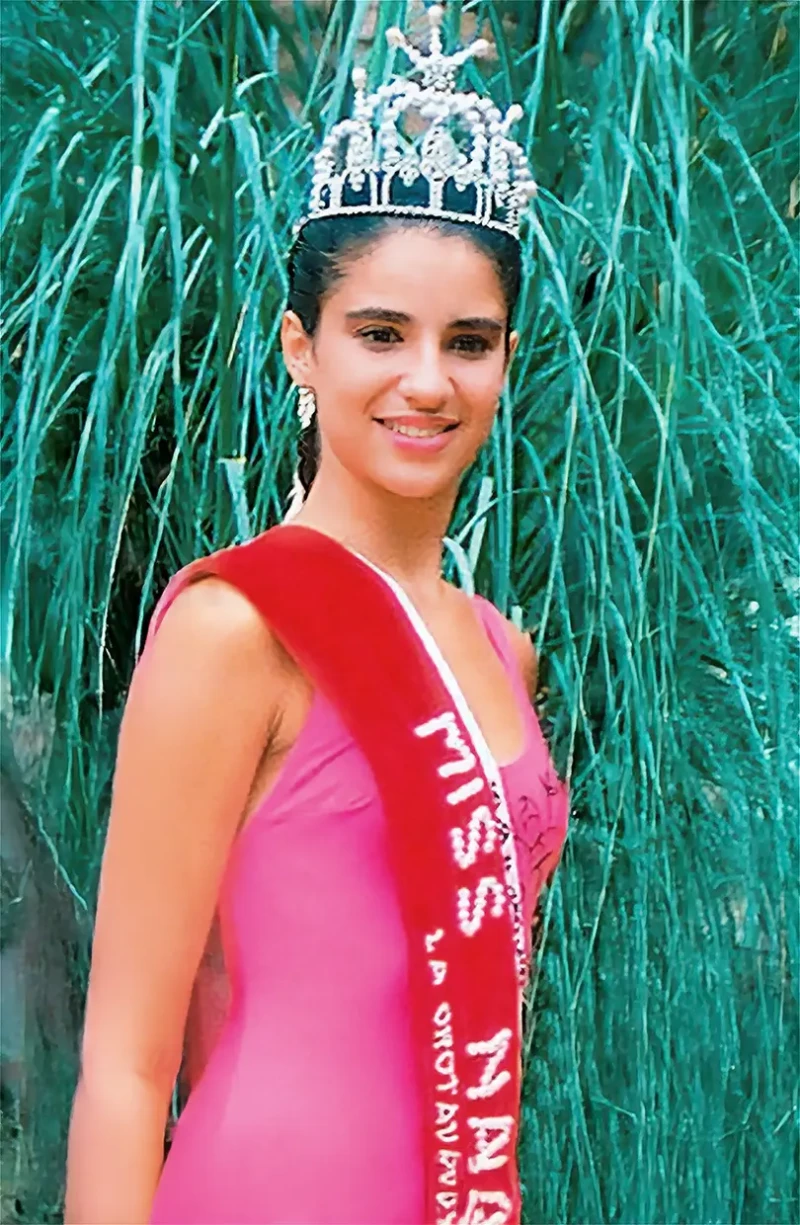 Silvia Jato cuando fue miss.