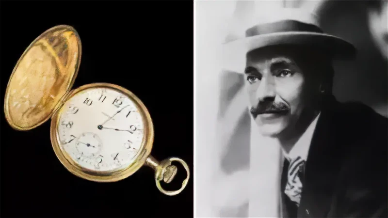 El armador John Jacob Astor y su reloj.