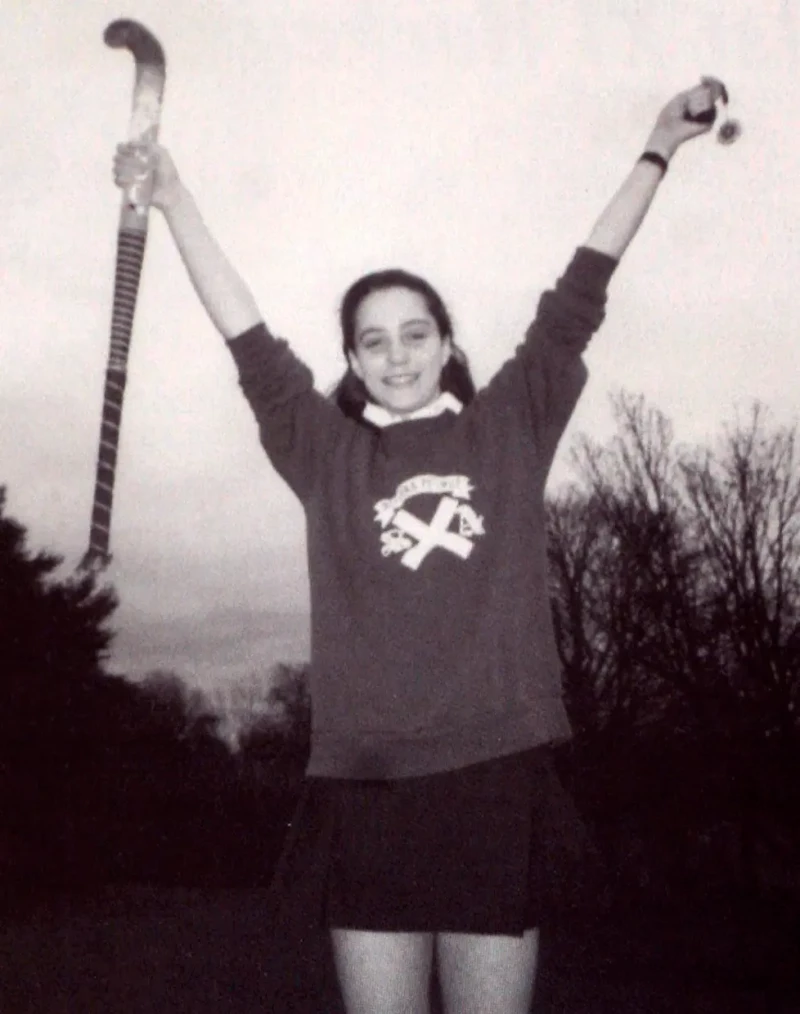 Kate Middleton en una imagen de adolescente.